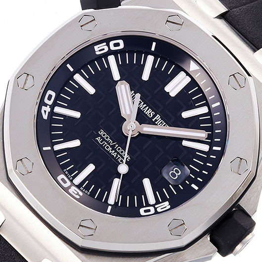 オーデマ・ピゲ ロイヤルオーク オフショア ダイバー 15710ST.OO.A002CA.01 ブラック 中古 サブカット 1枚目