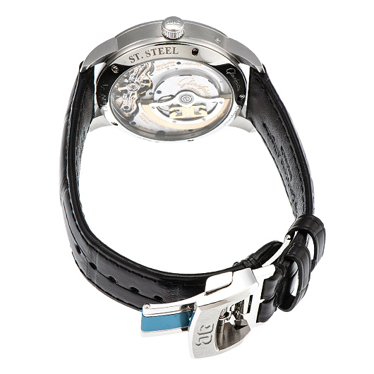 グラスヒュッテオリジナル パノマティック ルナ 1-90-02-42-32-61 シルバー 新品 サブカット 2枚目