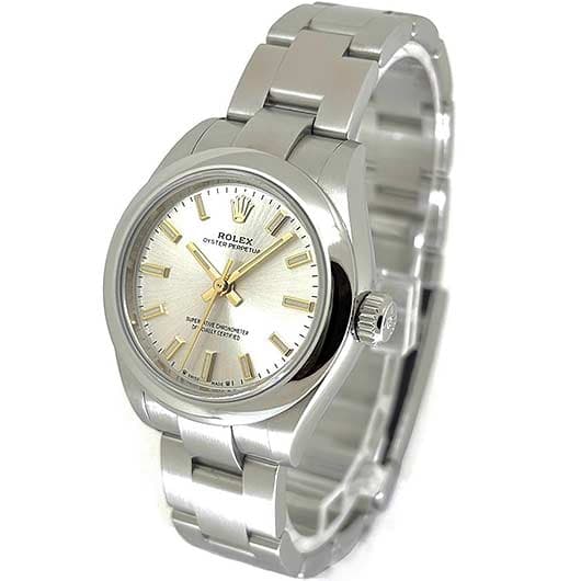 ロレックス オイスター パーペチュアル 28 276200 シルバー 中古 サブカット 1枚目