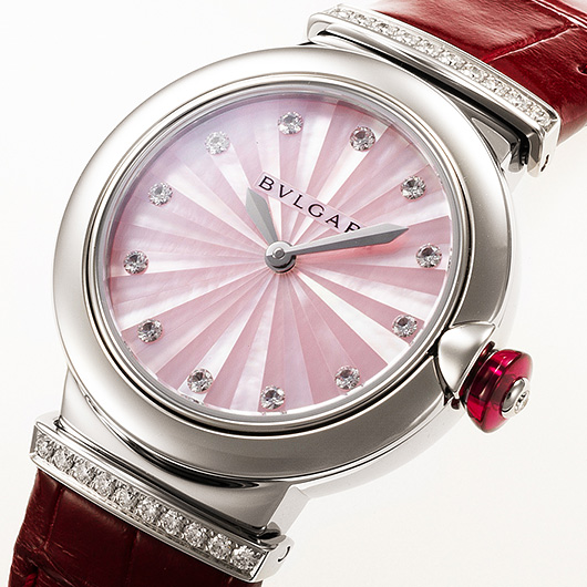 ブルガリ ルチェア 103619 ピンク 新品 サブカット 1枚目