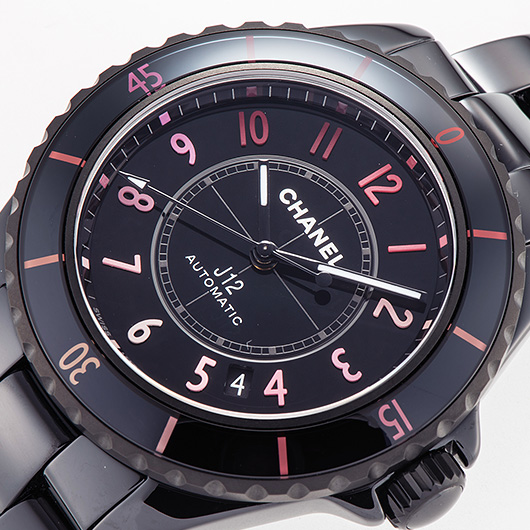 シャネル J12 BLUSH キャリバー 12.1 H10312 ブラック 新品 サブカット 1枚目