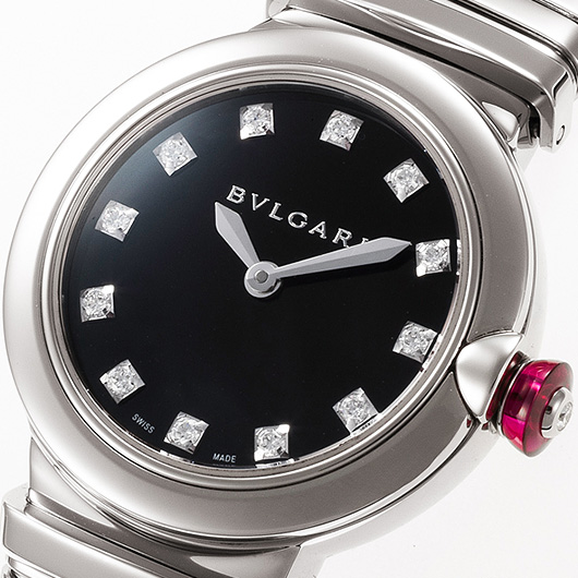 ブルガリ ルチェア トゥボガス 102951 ブラック 新品 サブカット 1枚目