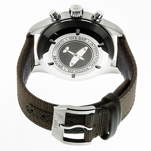 IWC パイロットウォッチ クロノグラフ スピットファイヤ IW387901 ブラック 中古 サブカット 2枚目