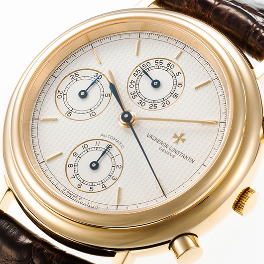 ヴァシュロンコンスタンタン ヒストリカル クロノグラフ 47001/000J ホワイト 中古 サブカット 1枚目