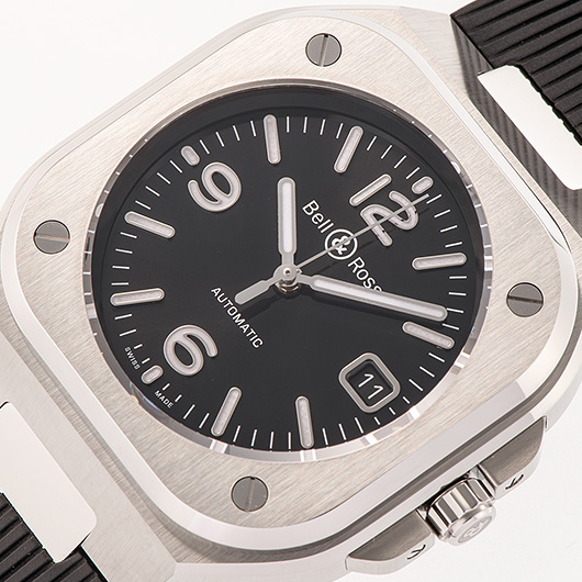 ベル＆ロス BR05 ブラック スティール BR05A-BL-ST/SRB ブラック 新品 サブカット 1枚目