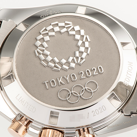 オメガ スペシャリティ オリンピックコレクション 東京2020 スピードマスター プロフェッショナル 522.20.42.30.06.001 グレー 中古 サブカット 3枚目