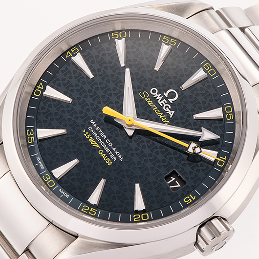 オメガ シーマスターアクアテラ 007ジェームス・ボンド リミテッド 231.10.42.21.03.004 ブルー 中古 サブカット 1枚目