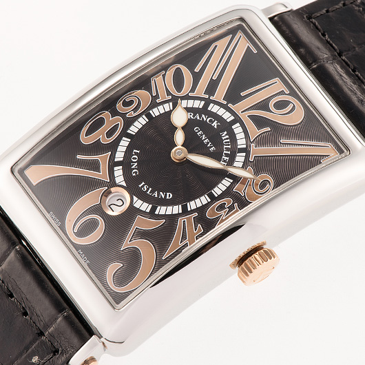 フランク・ミュラー ロングアイランド レリーフ 1150SCDT REF STG ブラック 中古 サブカット 1枚目