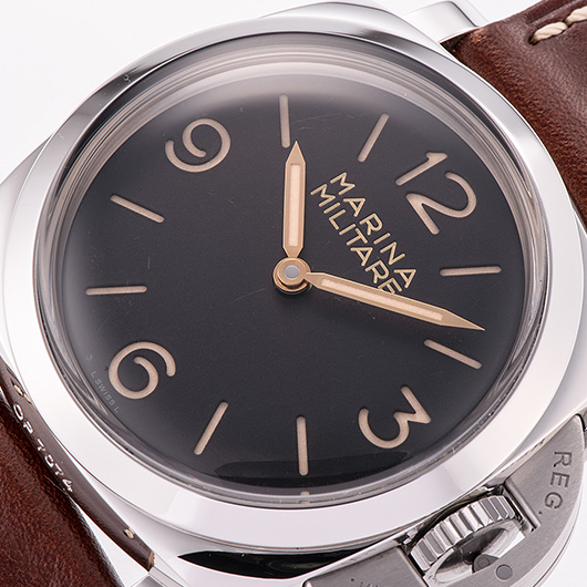 パネライ ルミノール1950 マリーナミリターレ 3デイズ アッチャイオ PAM00673 ブラック 中古 サブカット 1枚目