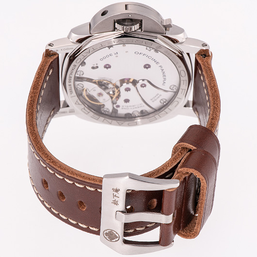 パネライ ルミノール1950 マリーナミリターレ 3デイズ アッチャイオ PAM00673 ブラック 中古 サブカット 2枚目