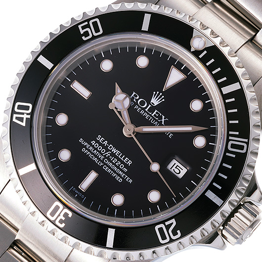 ロレックス シードゥエラー 16600 ブラック 中古 サブカット 1枚目