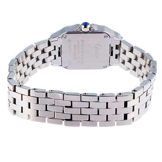 カルティエ サントスドゥモワゼル W25064Z5 ホワイト 中古 サブカット 2枚目