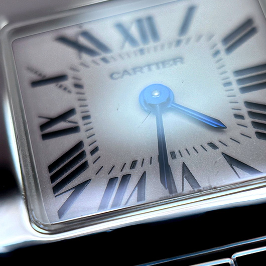 カルティエ サントスドゥモワゼル W25064Z5 ホワイト 中古 サブカット 4枚目