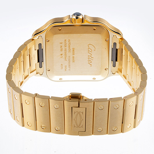 カルティエ サントス ドゥ カルティエ ウォッチ LM WGSA0029 シルバー 中古 サブカット 2枚目