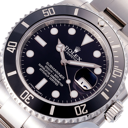 ロレックス サブマリーナ デイト 116610LN ブラック 中古 サブカット 1枚目