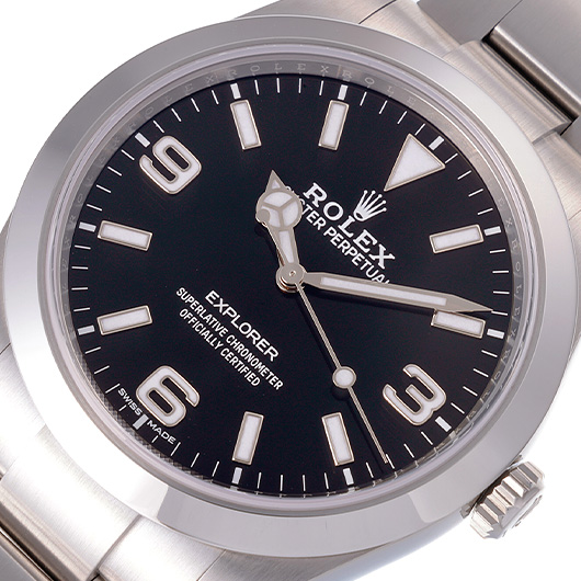 ロレックス エクスプローラーⅠ 214270 ブラック 中古 サブカット 1枚目