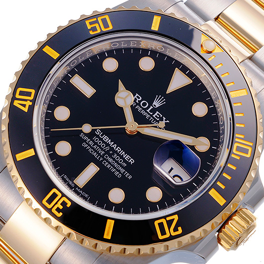 ロレックス サブマリーナ デイト 116613LN ブラック 中古 サブカット 1枚目