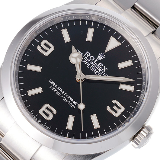 ロレックス エクスプローラー 36 124270 ブラック 中古 サブカット 1枚目