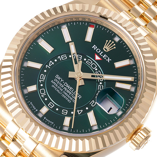 ロレックス スカイドゥエラー 336938 グリーン 新品 サブカット 1枚目