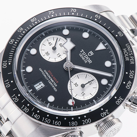 チューダー/チュードル ブラックベイ クロノ 79360N-0013 ブラック/ホワイト 新品 サブカット 1枚目