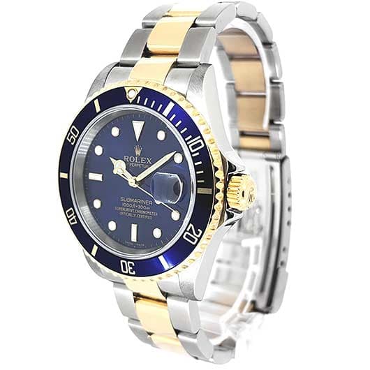 ロレックス サブマリーナ デイト 16613LB ブルー 中古 サブカット 1枚目