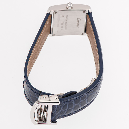 カルティエ タンクフランセーズ　SM WE100231 ホワイト 中古 サブカット 2枚目