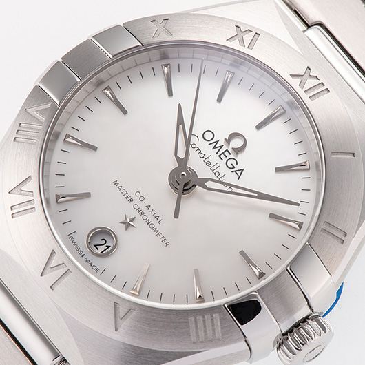 オメガ コンステレーション マンハッタン コーアクシャル マスタークロノメーター 131.10.29.20.05.001 ホワイト 新品 サブカット 1枚目