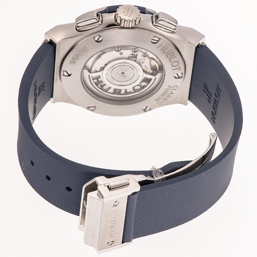 ウブロ クラシック フュージョン レーシング グレー クロノグラフ チタニウム 541.NX.7170.RX ブルー 新品 サブカット 2枚目