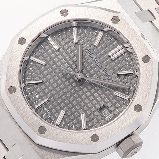 オーデマ・ピゲ ロイヤルオーク オートマティック 15550ST.OO.1356ST.07 グレー 新品 サブカット 1枚目