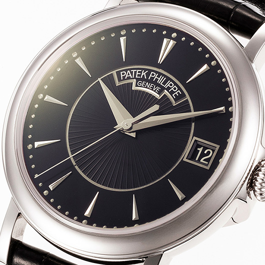 パテックフィリップ カラトラバ オフィサー 5153G-001 ブラック 中古 サブカット 1枚目