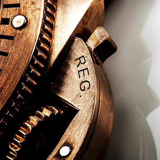 パネライ サブマーシブル ブロンゾ ブルー アビッソ PAM01074 ブルー 中古 サブカット 5枚目