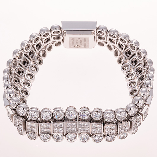 ハリー・ウィンストン シグネチャー 120LQ14WWD01D01 シルバー 中古 サブカット 2枚目