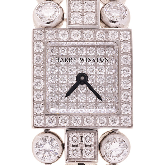 ハリー・ウィンストン シグネチャー 120LQ14WWD01D01 シルバー 中古 サブカット 3枚目