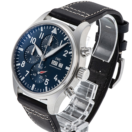 IWC パイロットウォッチ クロノグラフ IW378003 ブルー 新品 サブカット 1枚目