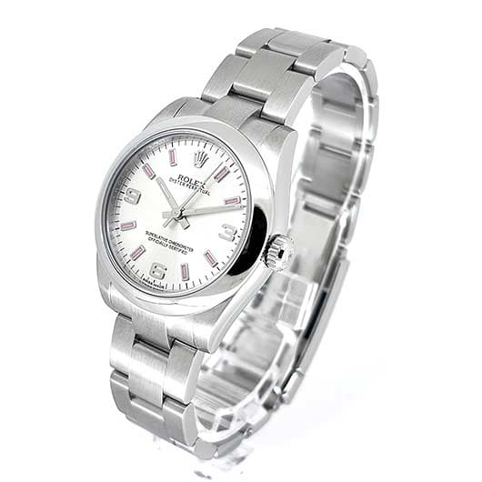 ロレックス オイスター パーペチュアル 177200 シルバー 中古 サブカット 1枚目