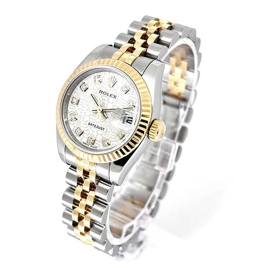 ロレックス デイトジャスト 179173G シルバー 中古 サブカット 1枚目