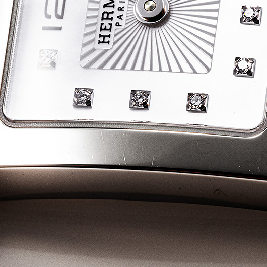 エルメス Hウォッチ HH1.210.290 ホワイト 新品 サブカット 3枚目