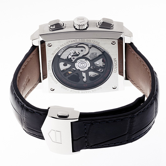 タグ・ホイヤー モナコ キャリバー ホイヤー02 CBL2111.FC6453 ブルー/シルバー 中古 サブカット 2枚目