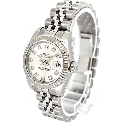 ロレックス デイトジャスト 179174G シルバー 中古 サブカット 1枚目
