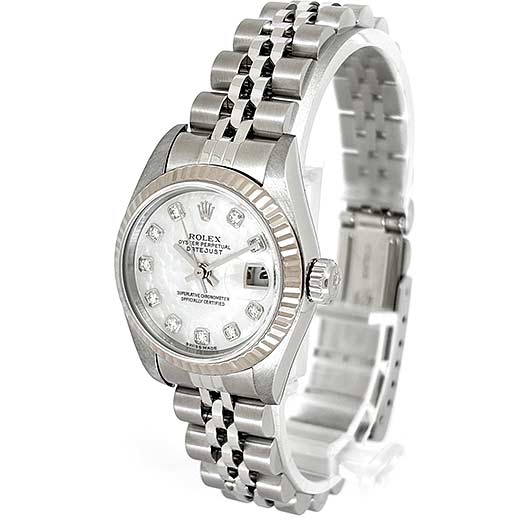 ロレックス デイトジャスト 79174NG ホワイト 中古 サブカット 1枚目