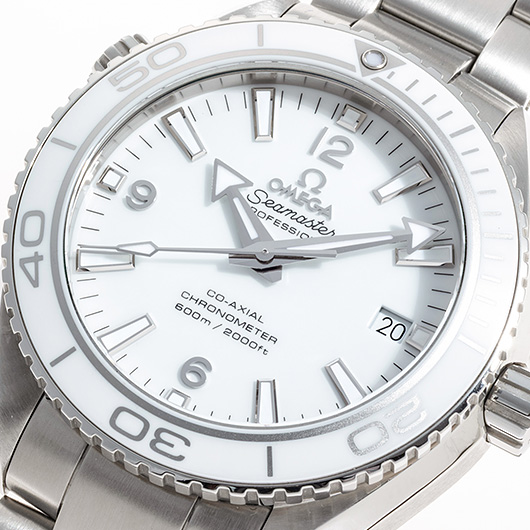 オメガ シーマスター プラネットオーシャン 232.30.42.21.04.001 ホワイト 中古 サブカット 1枚目