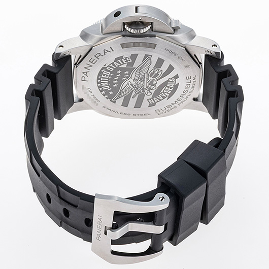 パネライ サブマーシブル クアランタ クアトロ ネイビーシールズ PAM01518 ブラックシェード 中古 サブカット 2枚目