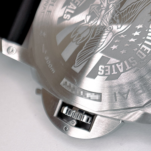 パネライ サブマーシブル クアランタ クアトロ ネイビーシールズ PAM01518 ブラックシェード 中古 サブカット 5枚目