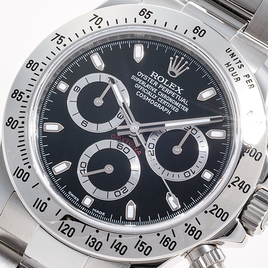 ロレックス デイトナ 116520 ブラック 未使用品 サブカット 1枚目