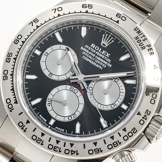 ロレックス デイトナ 126509 ブラック/スチール 中古 サブカット 1枚目