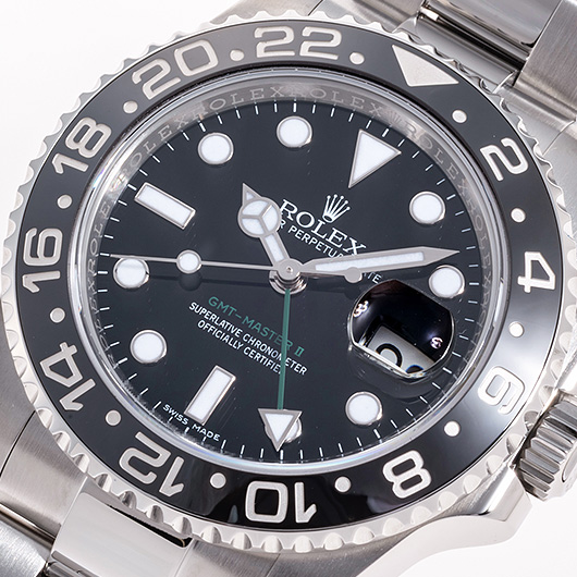 ロレックス GMTマスターⅡ 116710LN ブラック 中古 サブカット 1枚目