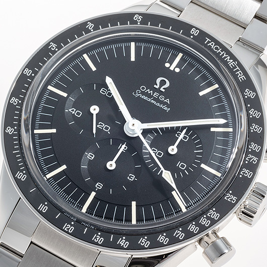 オメガ スピードマスター キャリバー321 クロノグラフ 311.30.40.30.01.001 ブラック 中古 サブカット 1枚目