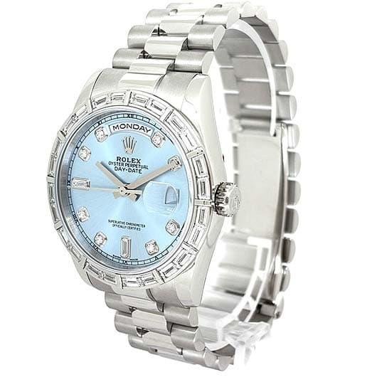 ロレックス デイデイト 118366A アイスブルー 中古 サブカット 1枚目