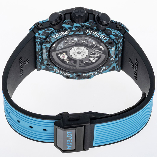 ウブロ ビッグバン ウニコ カーボン スカイブルー 421.QL.1110.RX.JPN ブラック 中古 サブカット 2枚目