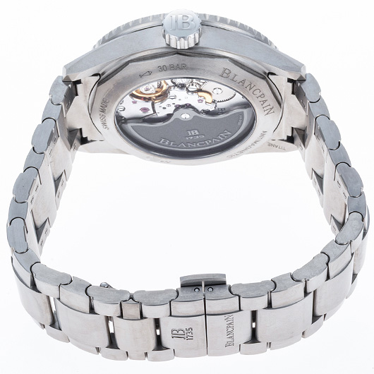 ブランパン フィフティ ファゾムス バチスカーフ 5000-1210-98S グレー 中古 サブカット 2枚目